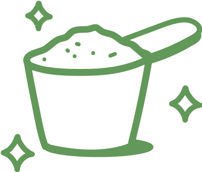 plant protein scoop